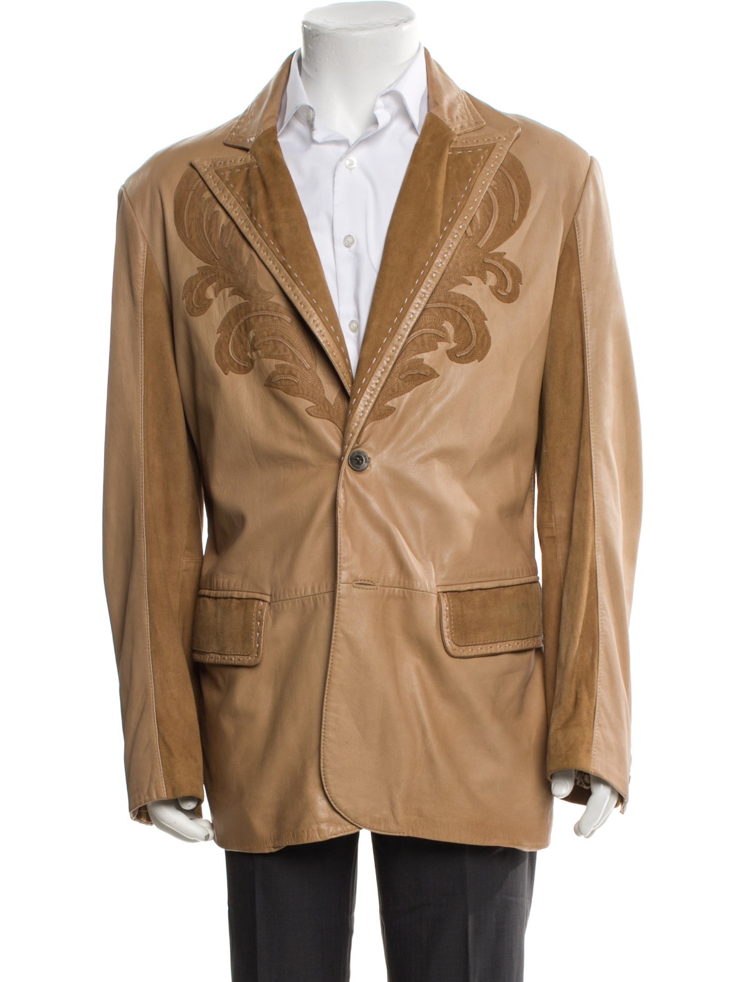 Just Cavalli Leather Jacket