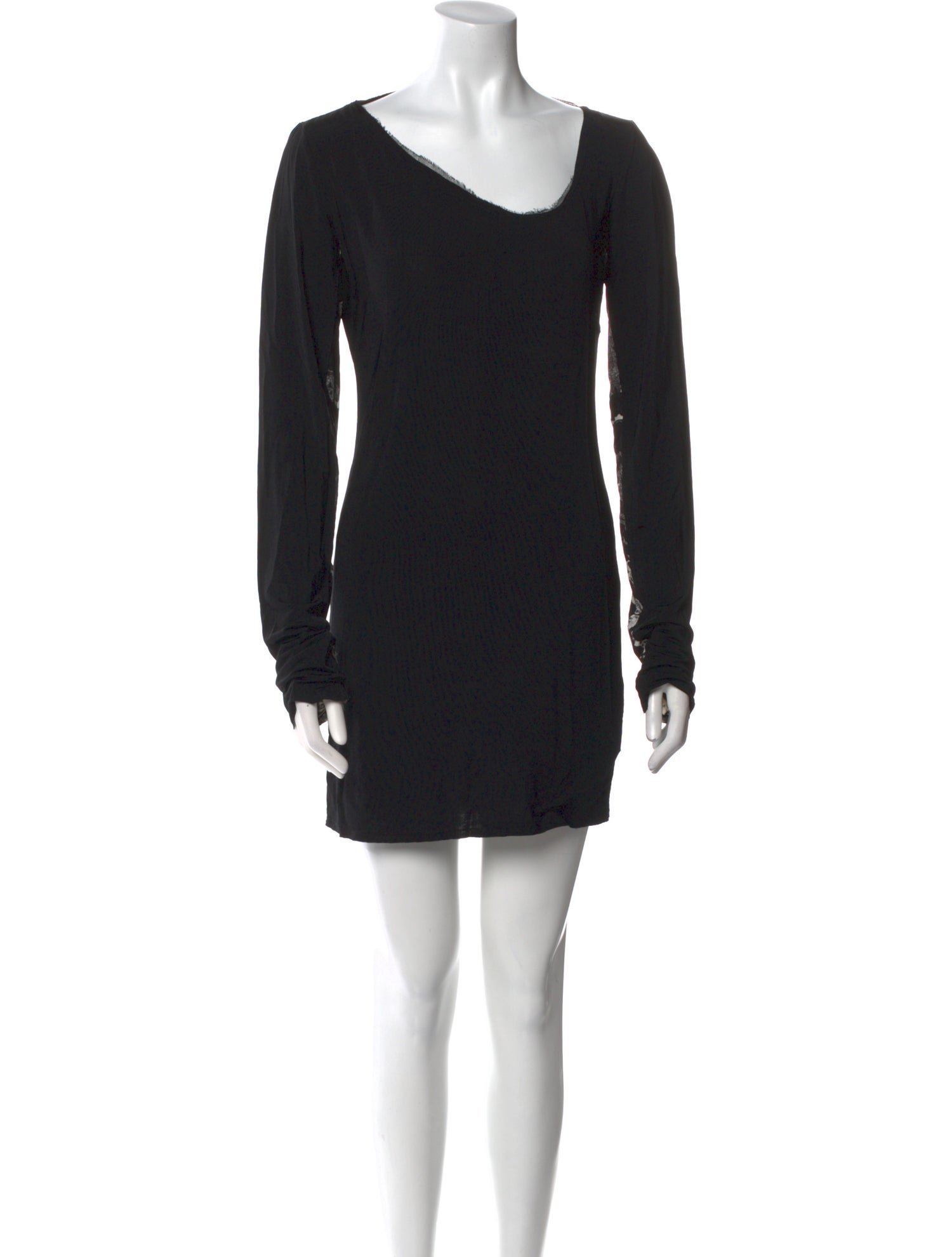 Just Cavalli Scoop Neck Mini Dress