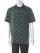 Just Cavalli Printed Collar Polo Shirt