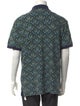 Just Cavalli Printed Collar Polo Shirt