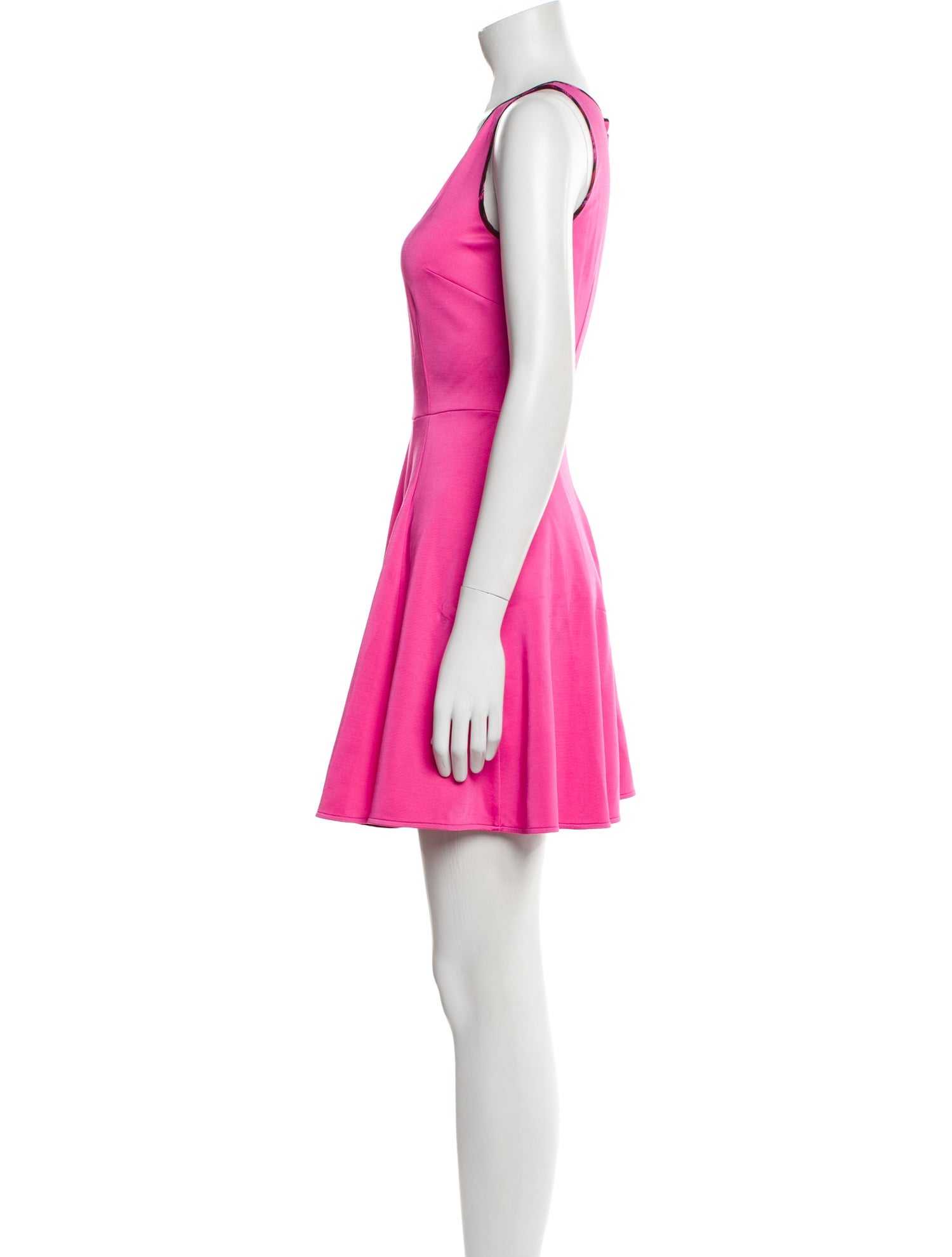 Just Cavalli Scoop Neck Mini Dress