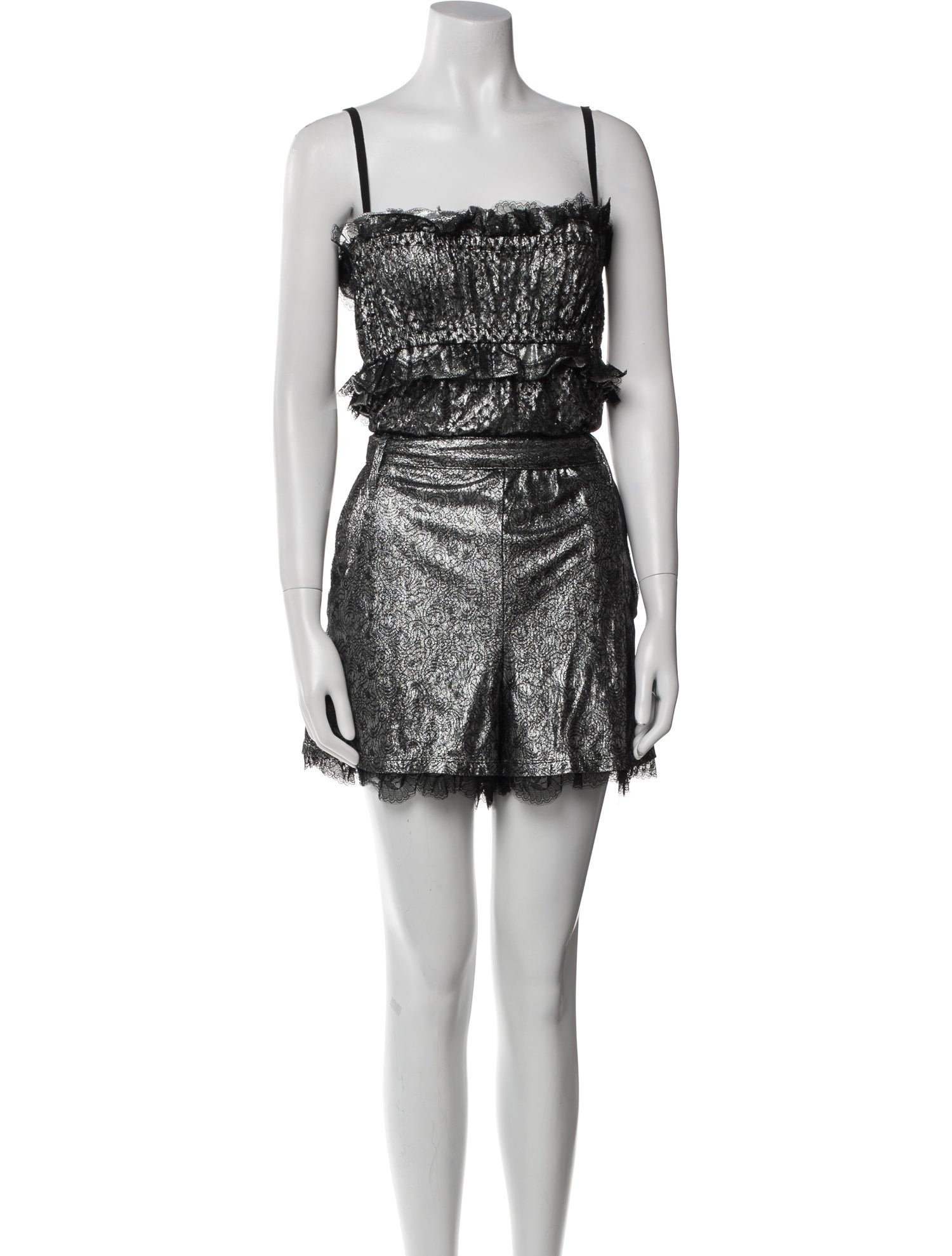 Just Cavalli Square Neckline Romper w/ Tags