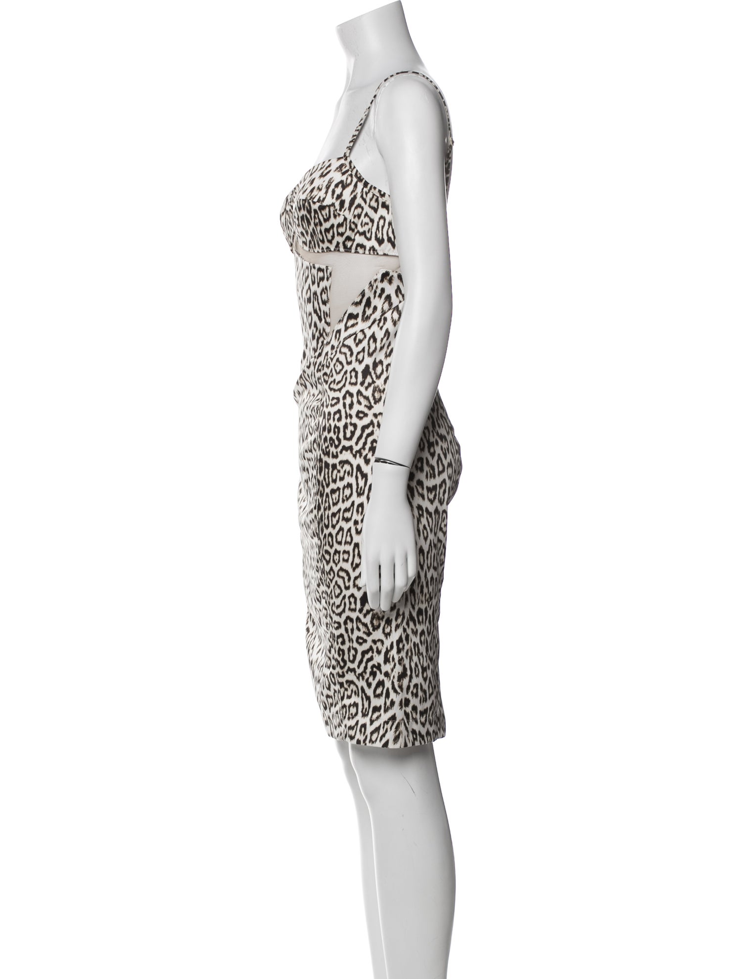 Just Cavalli Animal Print Knee-Length Dress