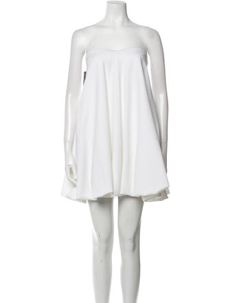 Just Cavalli Strapless Mini Dress