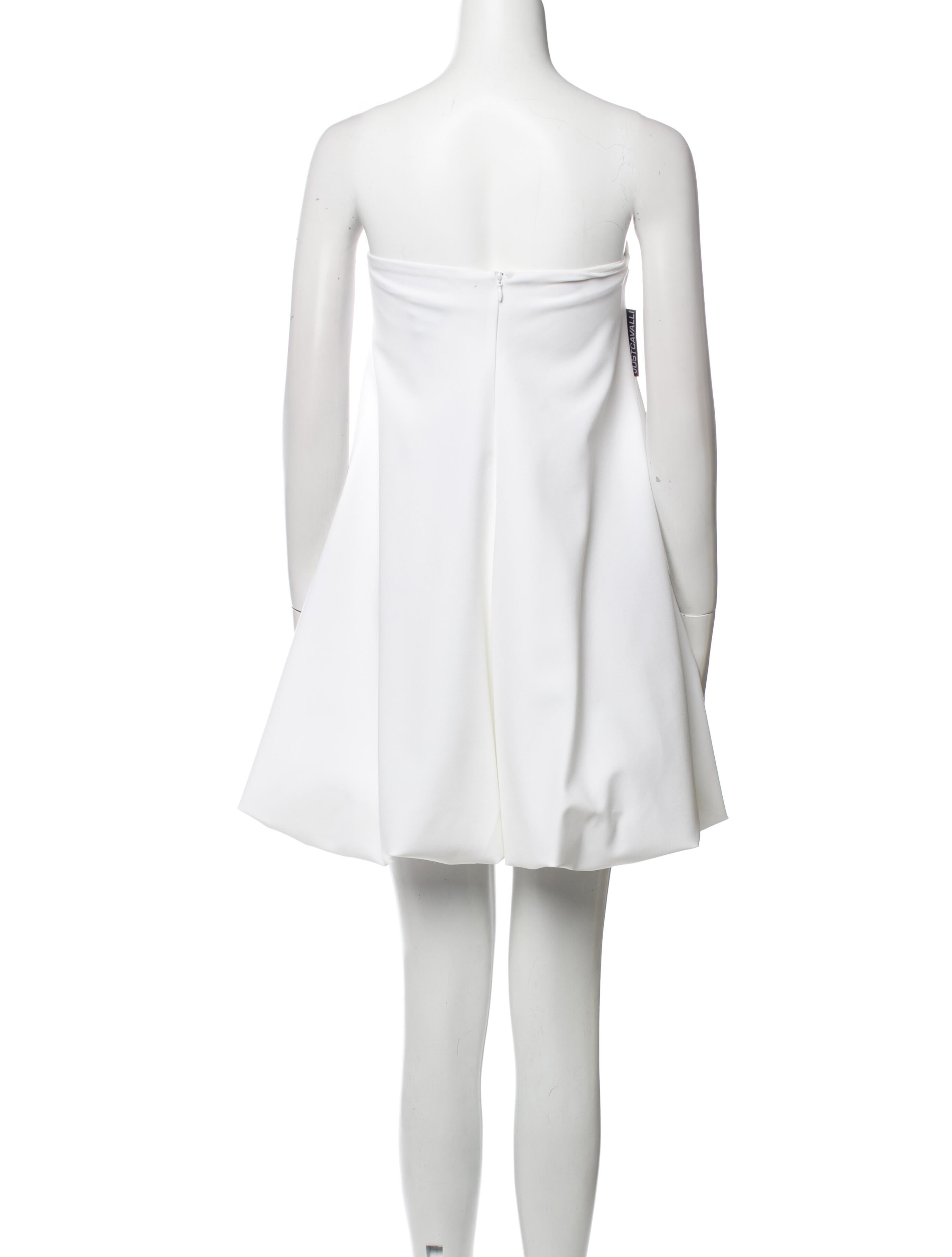 Just Cavalli Strapless Mini Dress