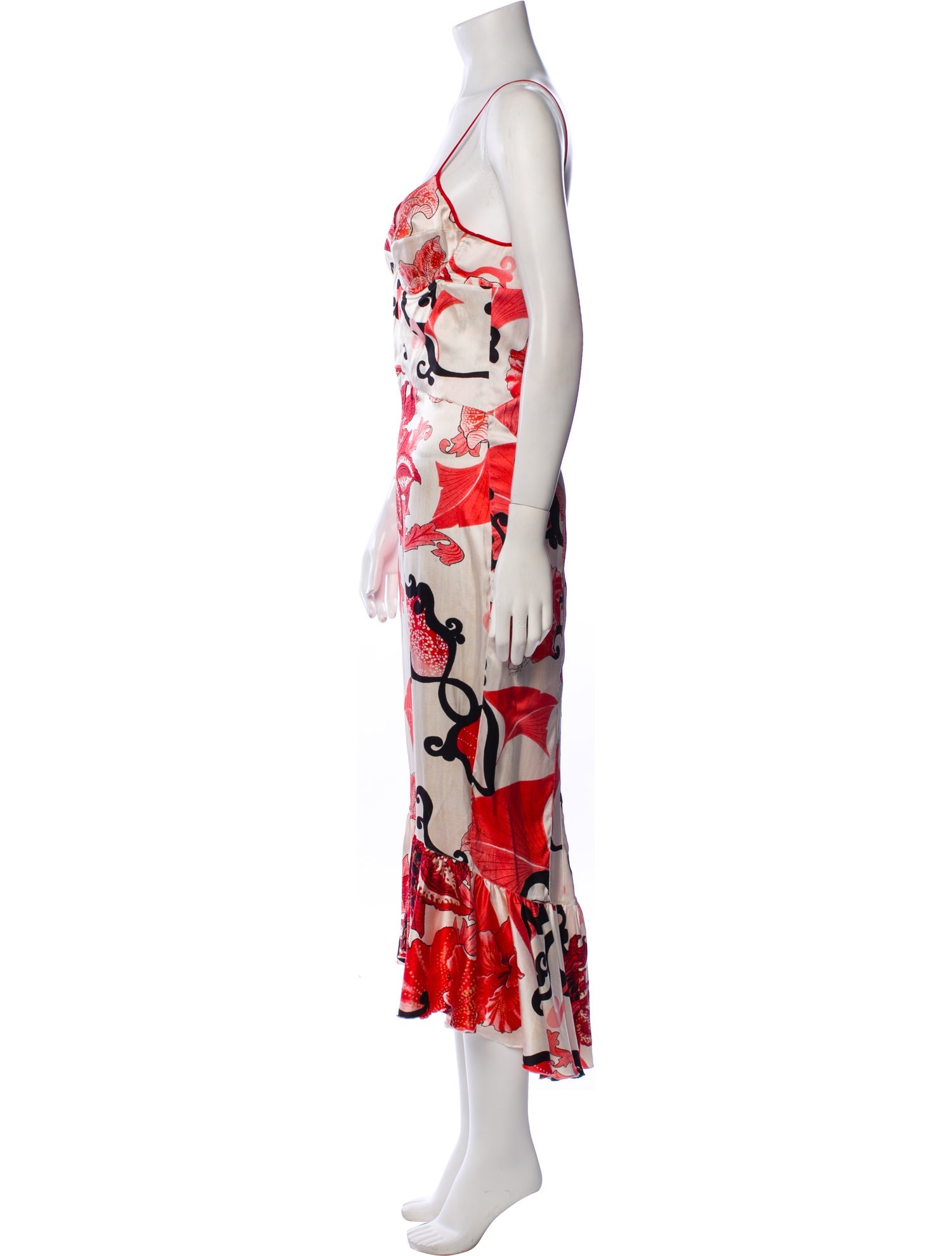 Just Cavalli Silk Long Dress