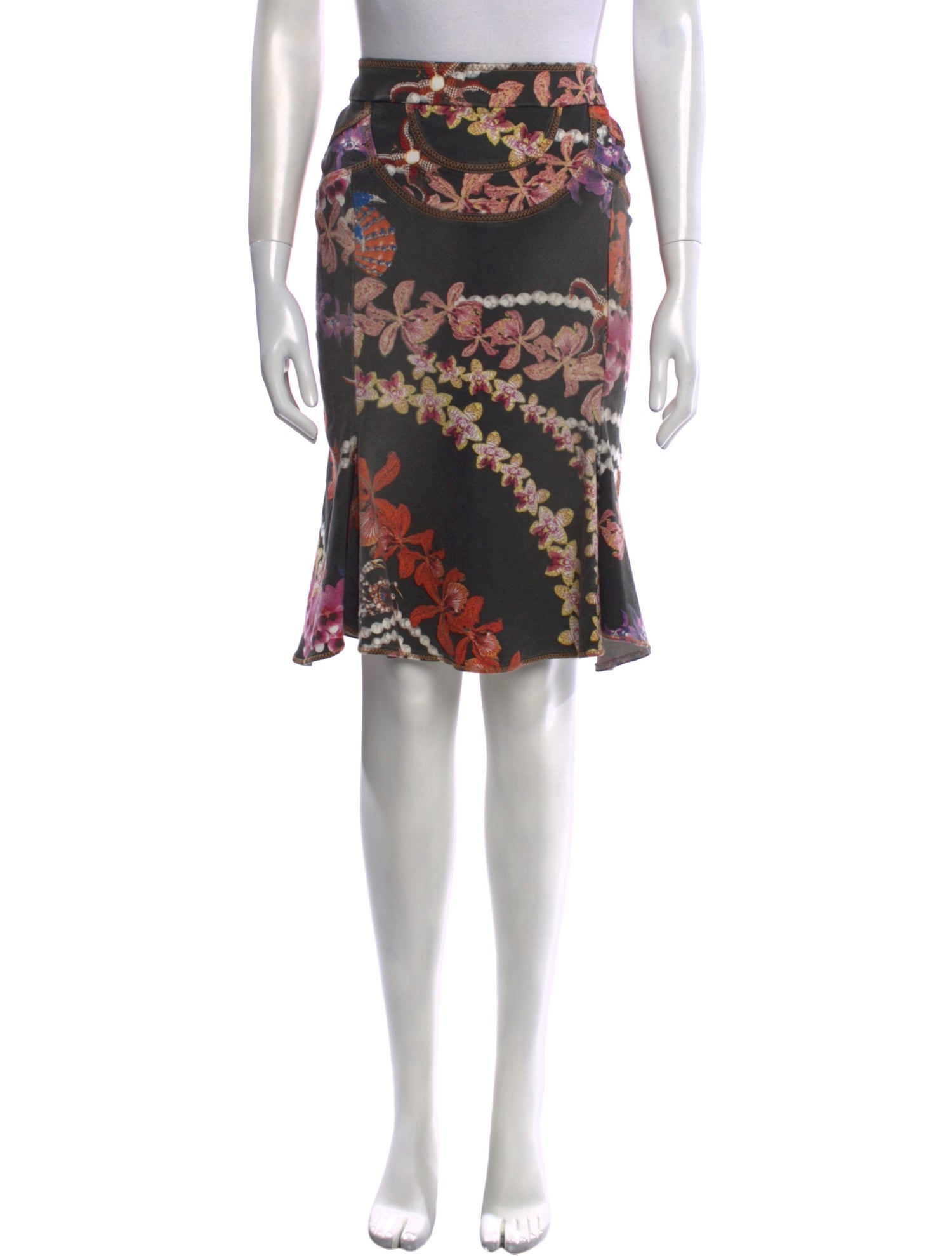 Just Cavalli Vintage Knee-Length Skirt