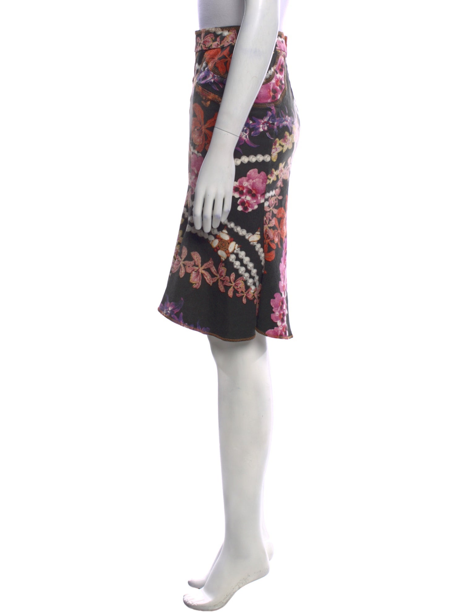 Just Cavalli Vintage Knee-Length Skirt