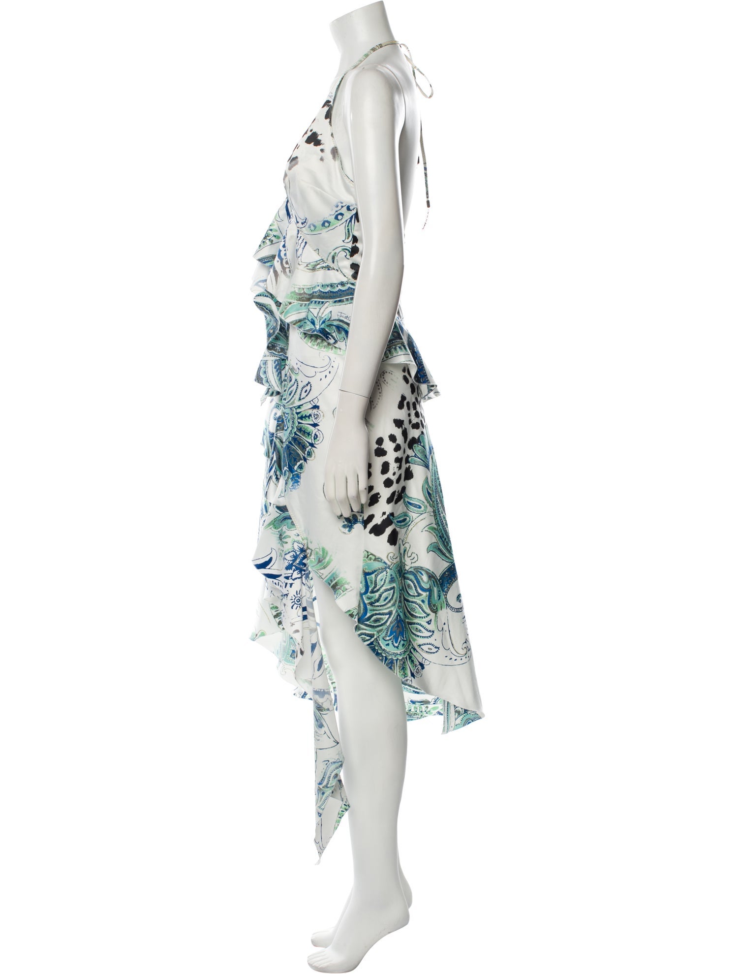 Just Cavalli Vintage Midi Length Dress