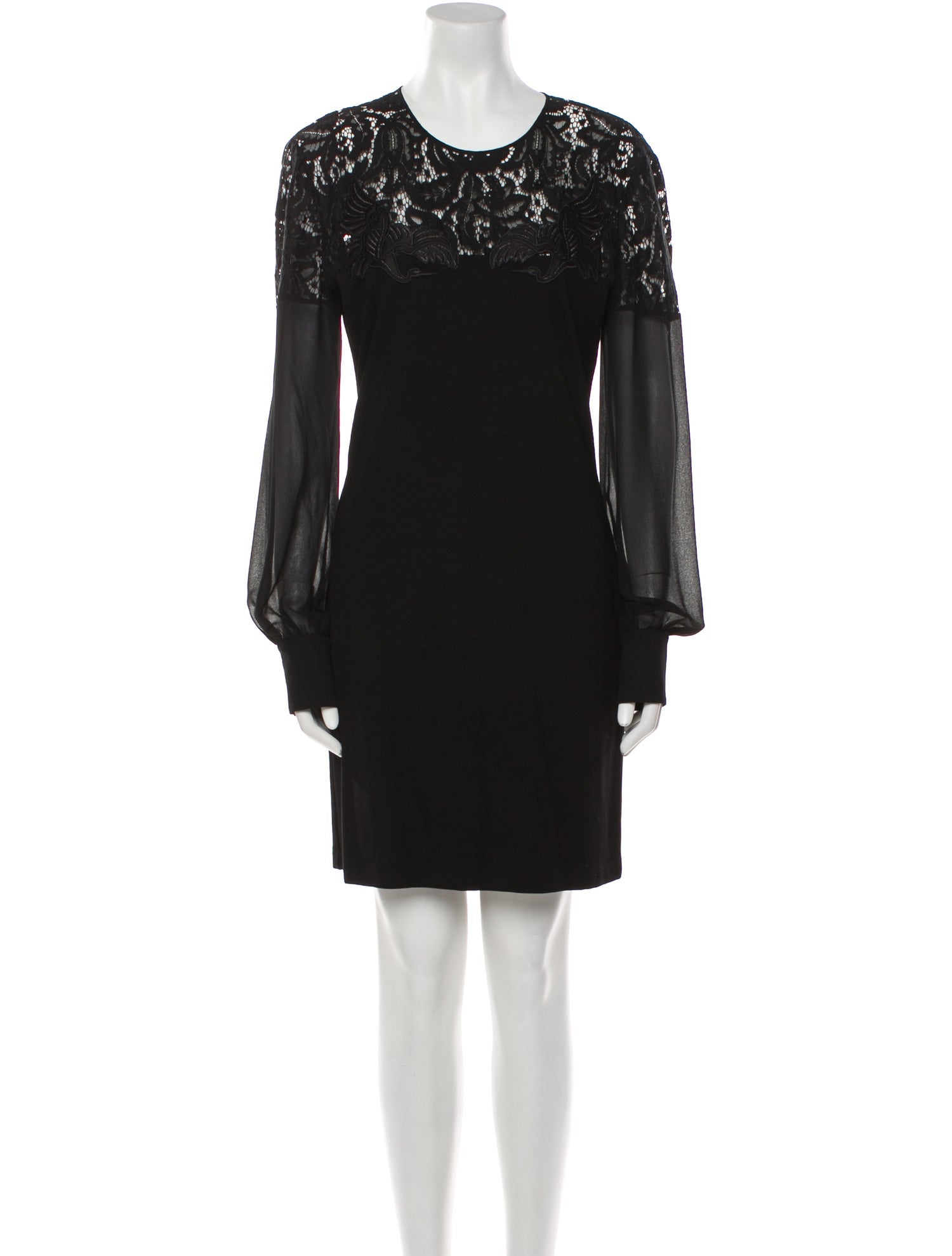 Just Cavalli Crew Neck Mini Dress