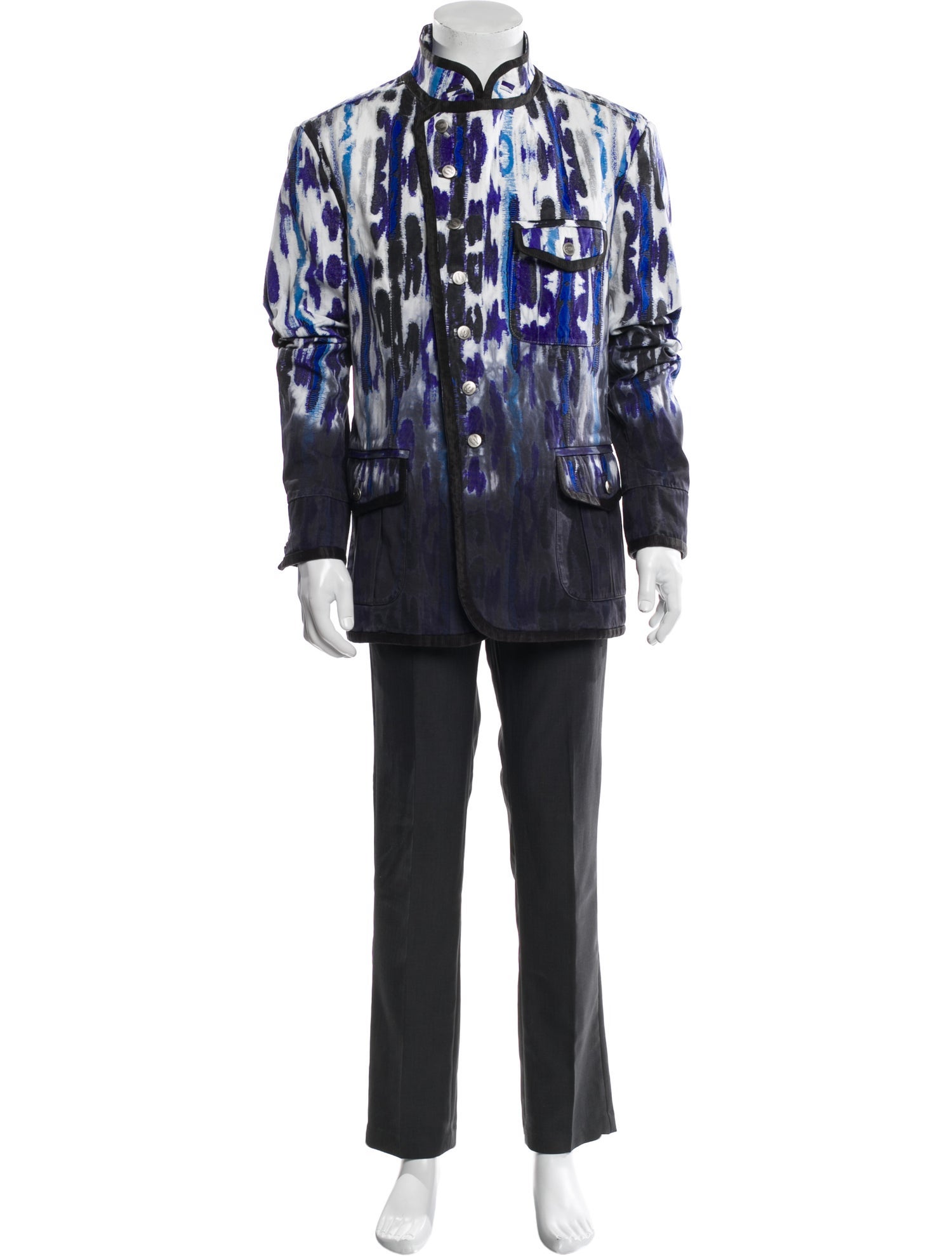 Just Cavalli Printed Parka