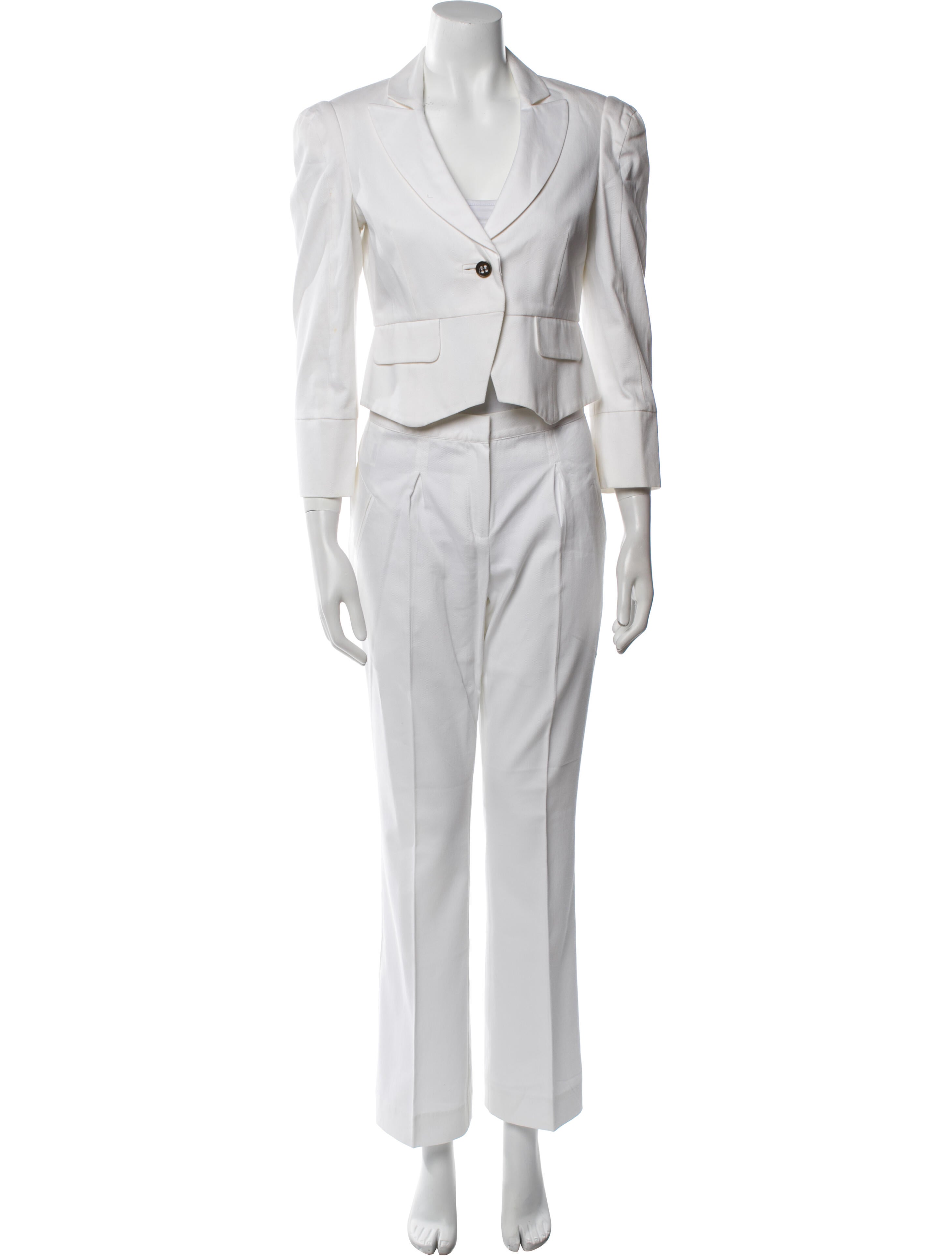 Just Cavalli Pleated Accents Pantsuit