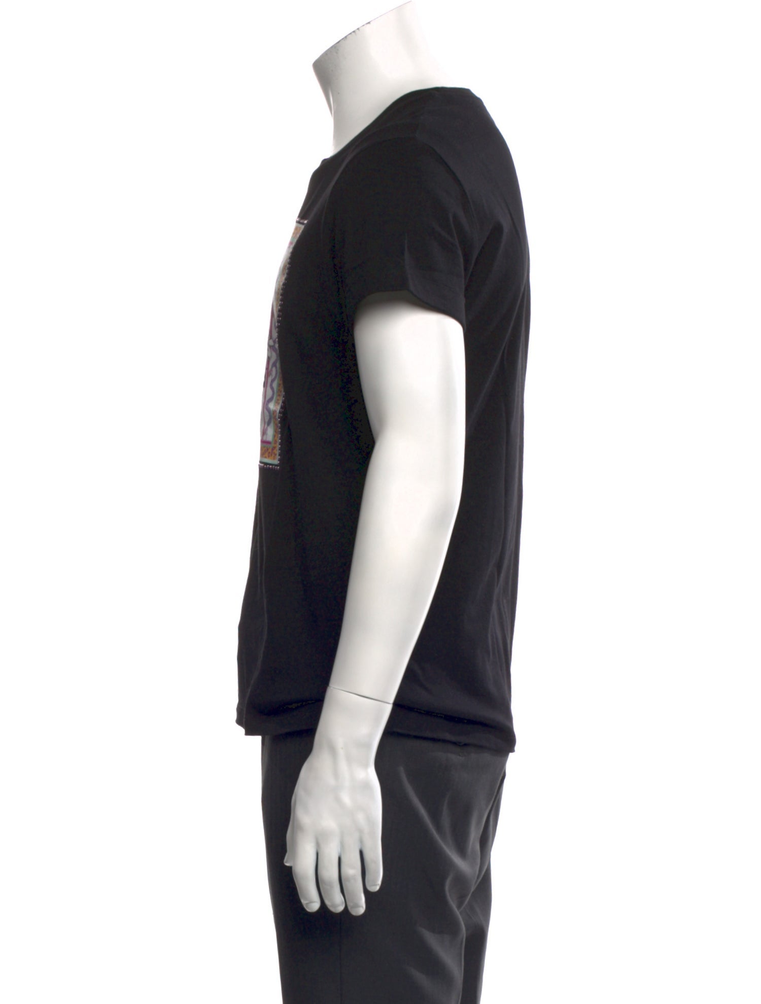 Just Cavalli Graphic Print Crew Neck T-Shirt