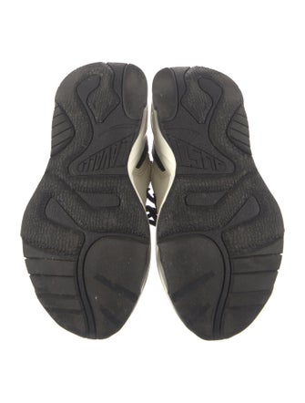 Just Cavalli Leather Colorblock Pattern Chunky Sneakers