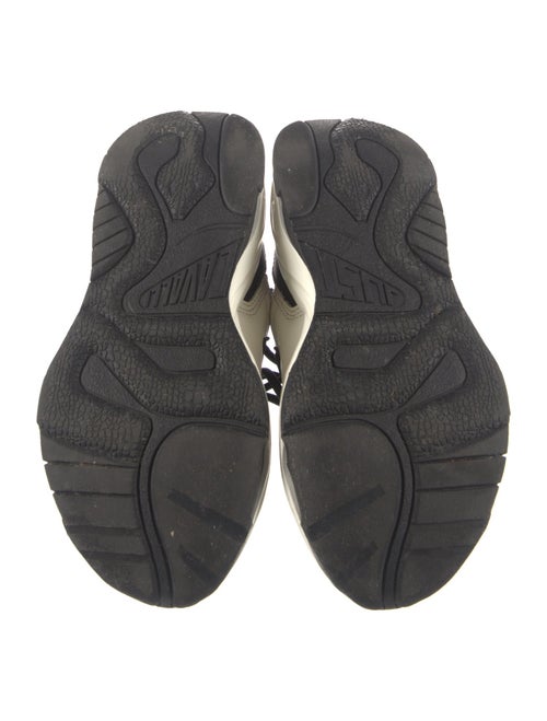 Just Cavalli Leather Colorblock Pattern Chunky Sneakers