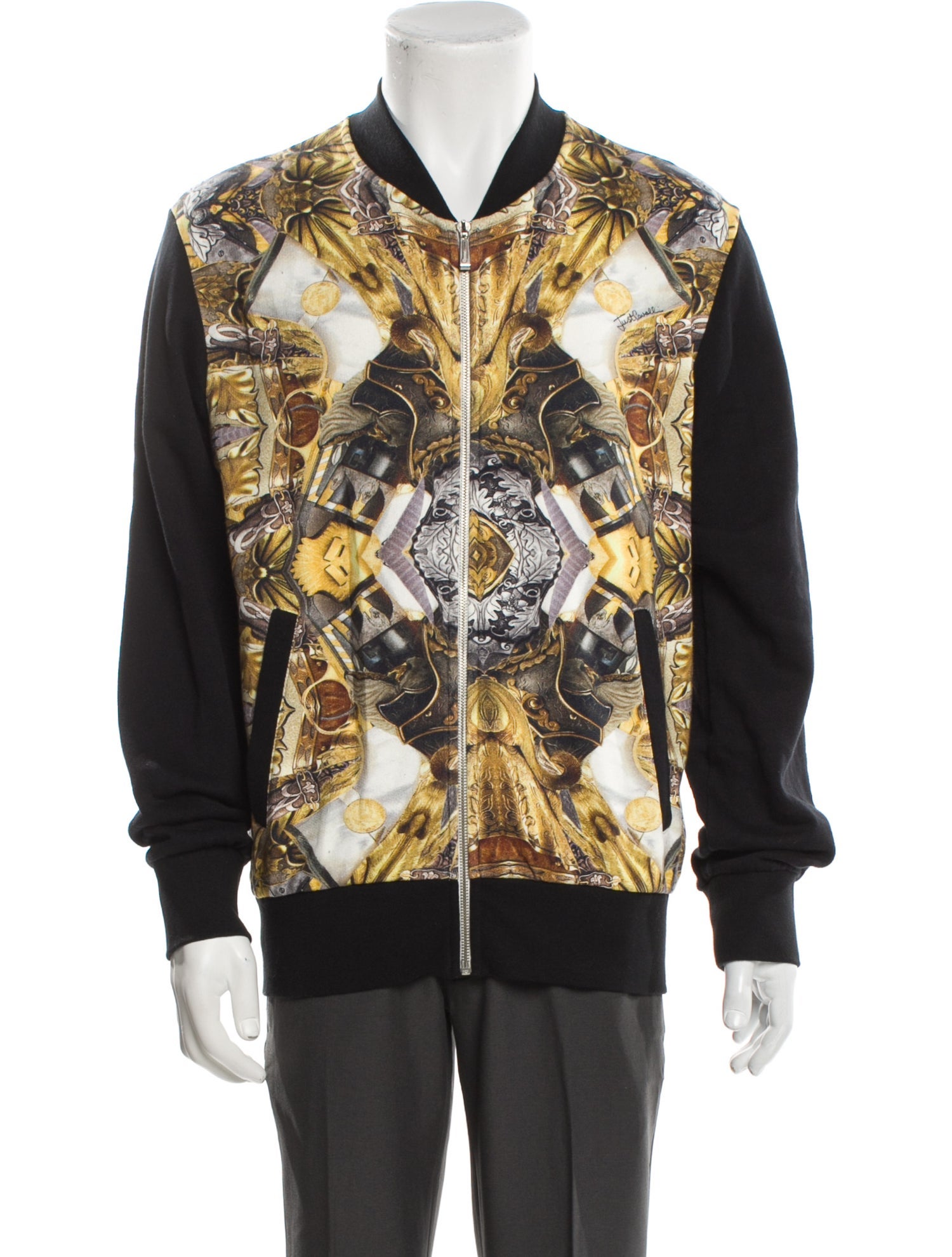 Just Cavalli Printed Bomber Jacket