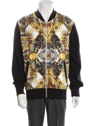 Just Cavalli Printed Bomber Jacket