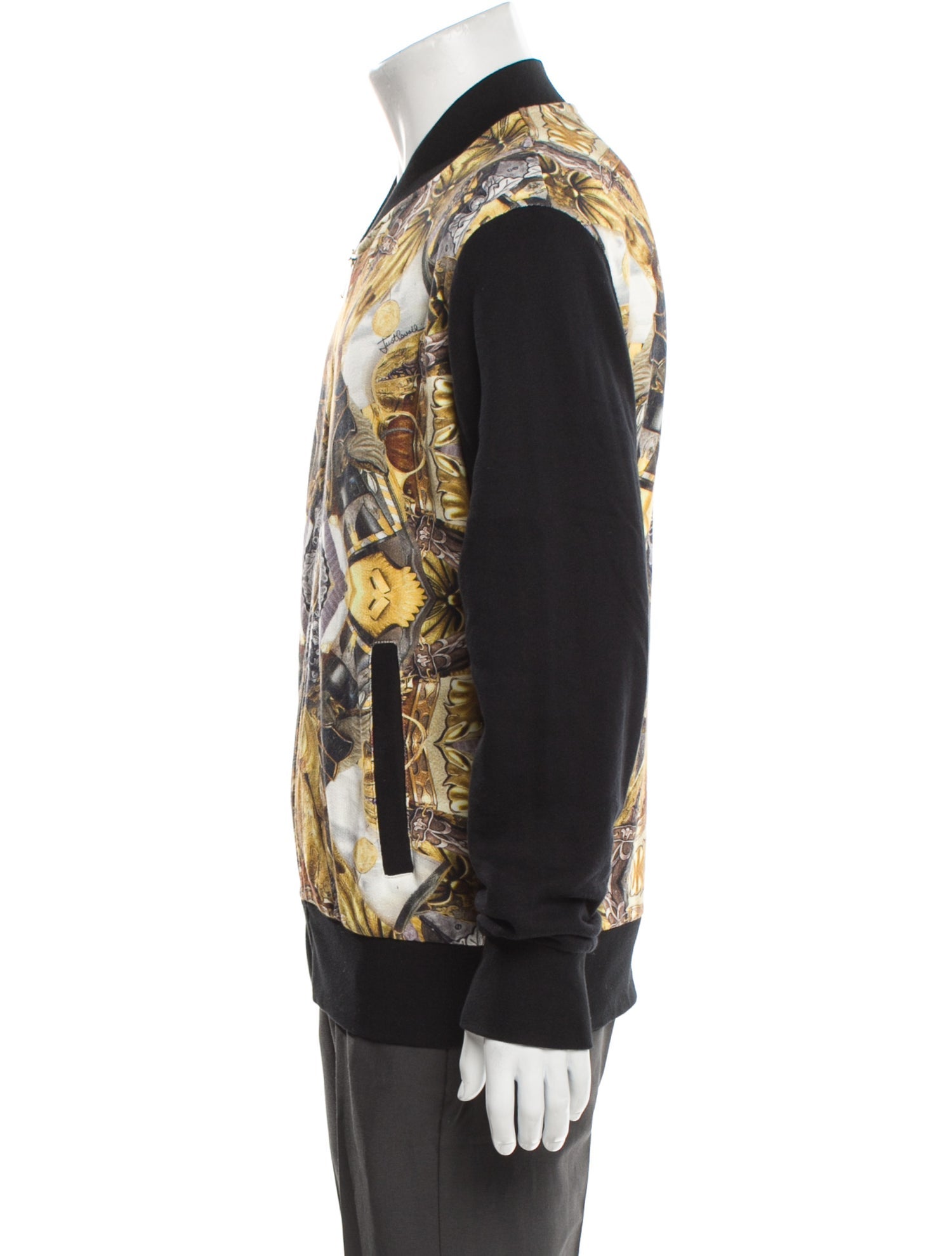 Just Cavalli Printed Bomber Jacket