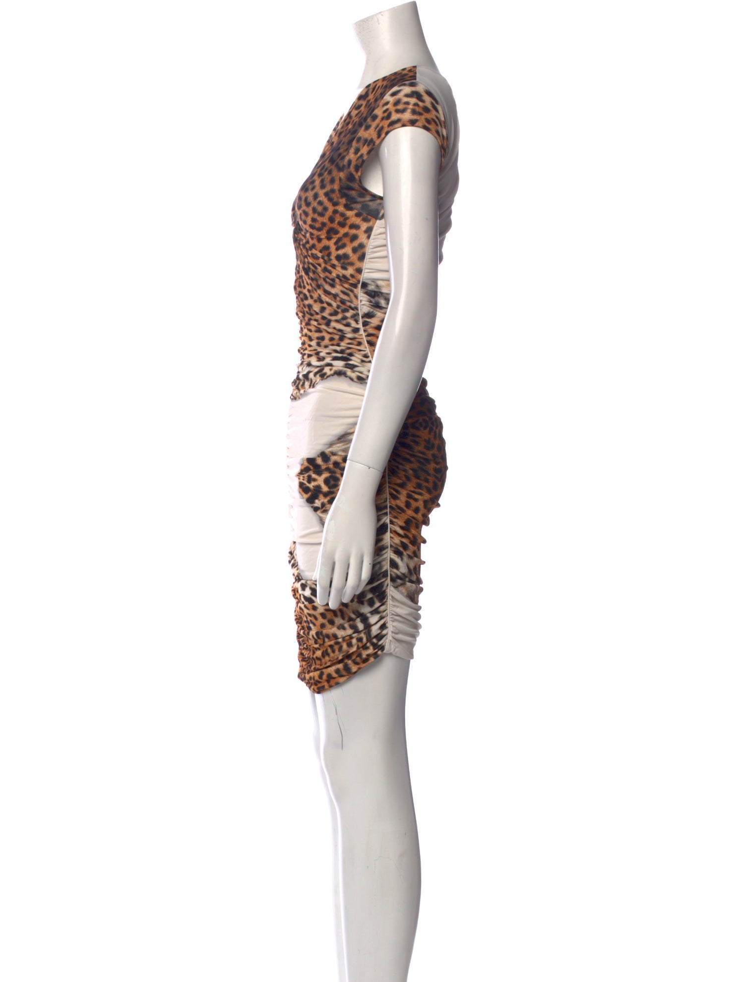 Just Cavalli Animal Print Mini Dress