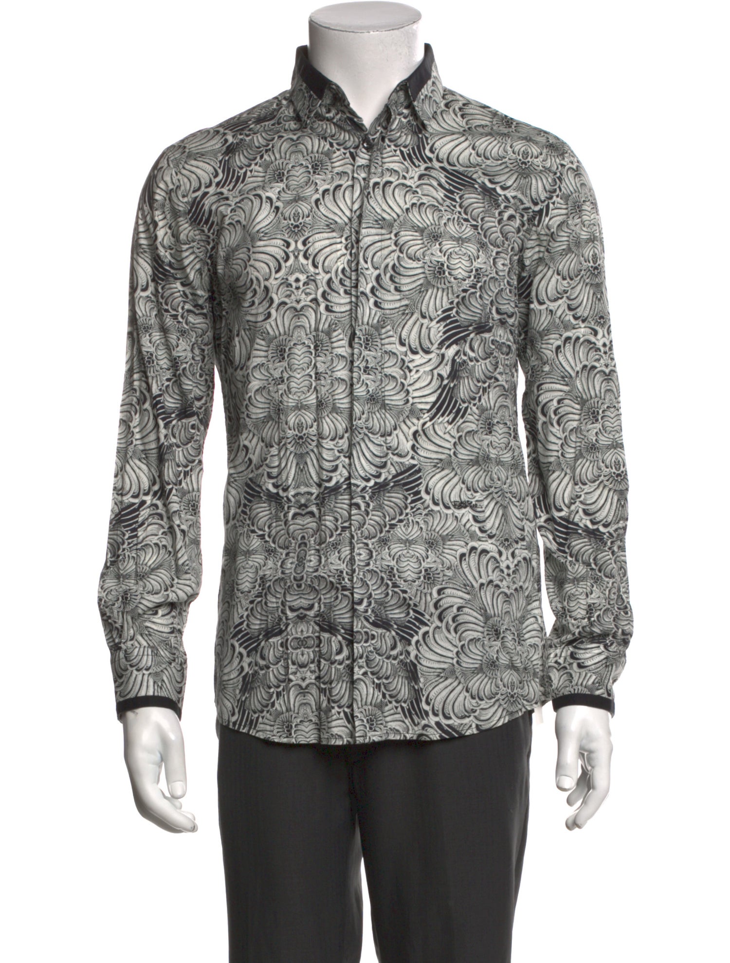 Just Cavalli Printed Long Sleeve Shirt