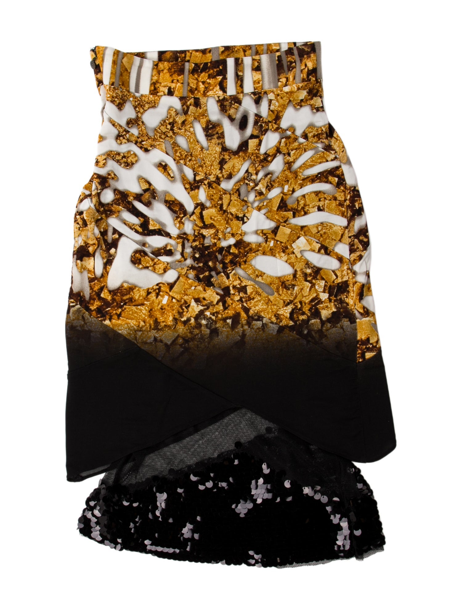 Just Cavalli Printed Knee-Length Skirt