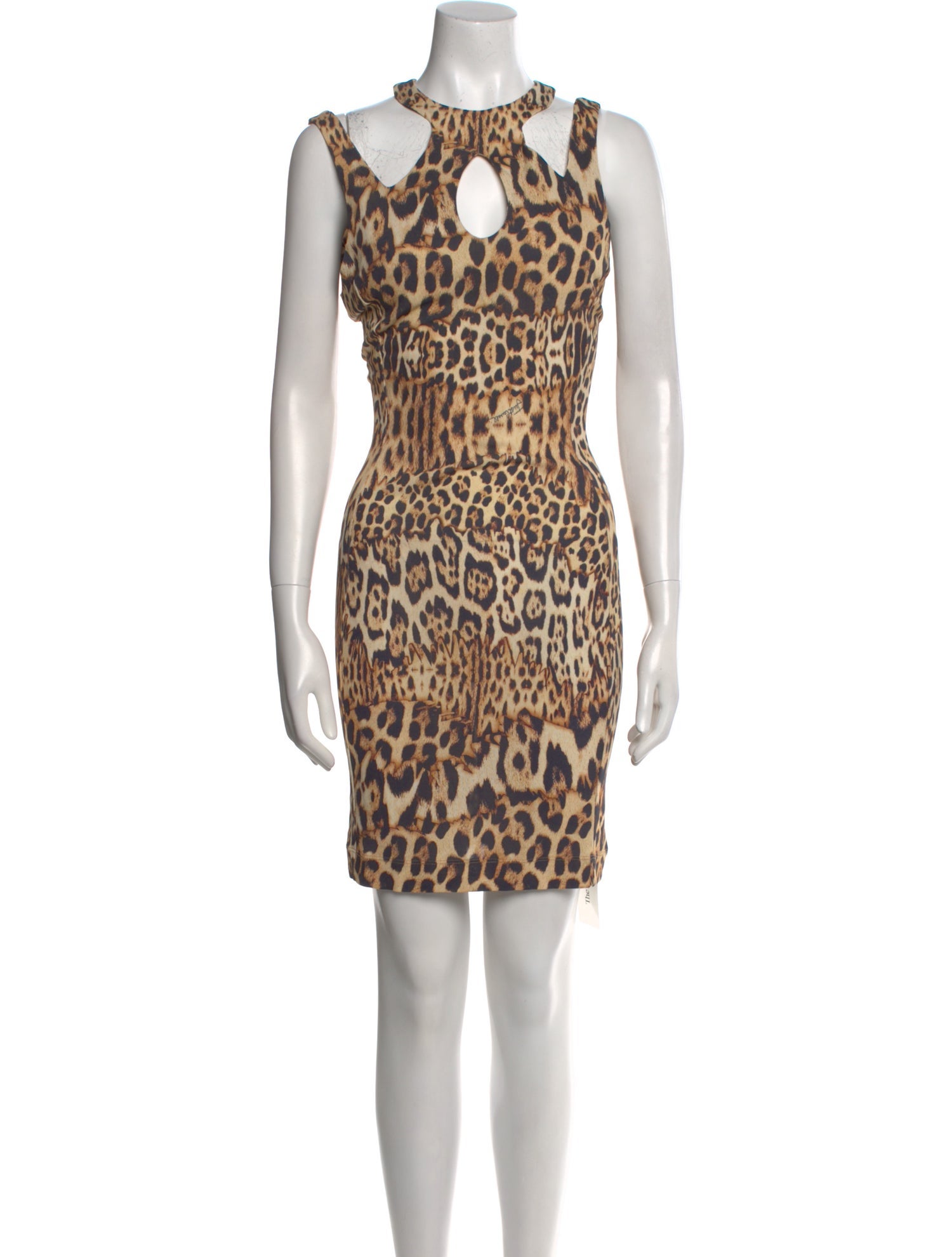 Just Cavalli Animal Print Knee-Length Dress