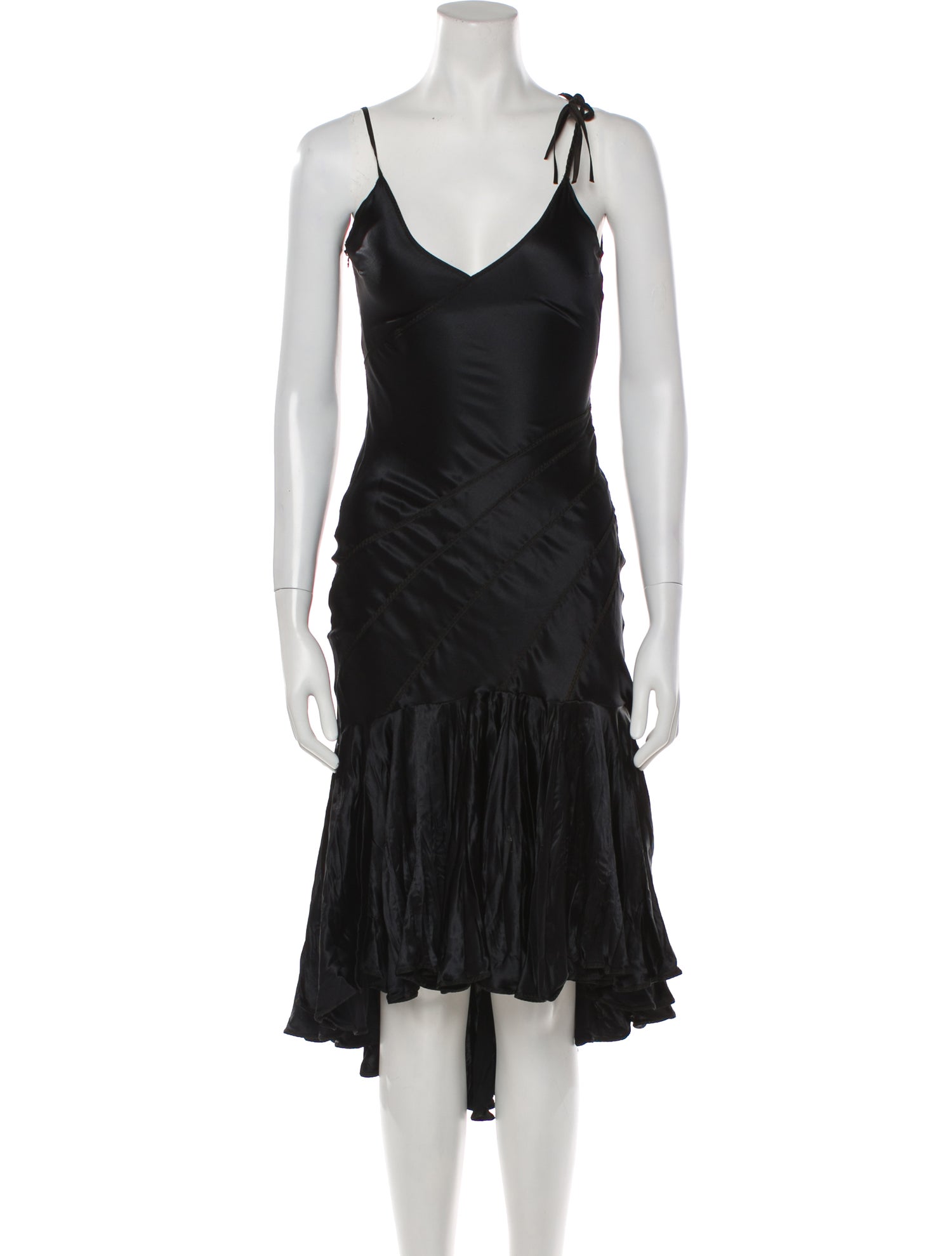 Just Cavalli Silk Midi Length Dress