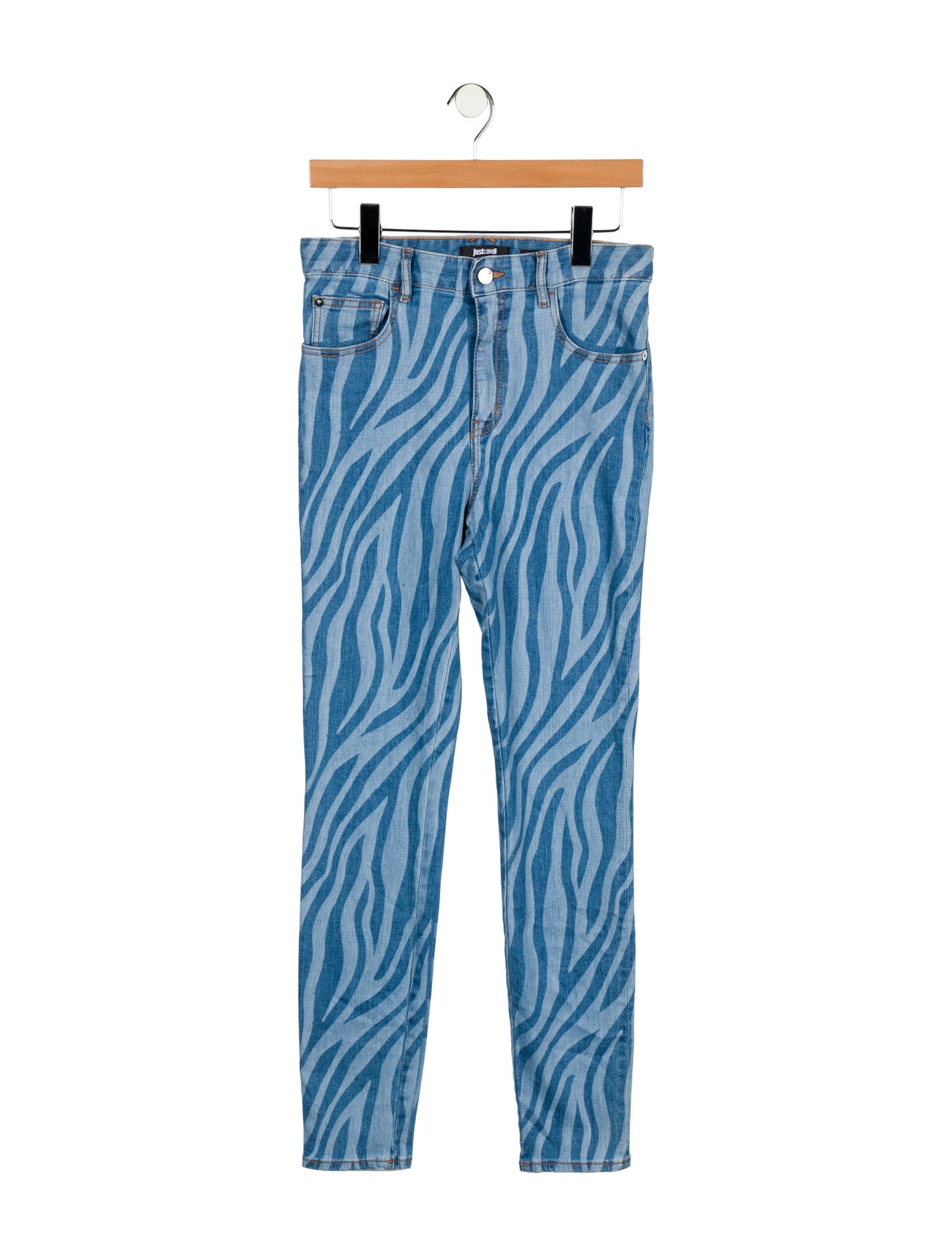 Just Cavalli High-Rise Skinny Leg Jeans