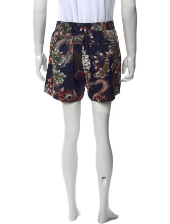 Just Cavalli Floral Print Jogger Shorts