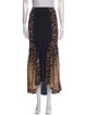 Just Cavalli Animal Print Midi Length Skirt