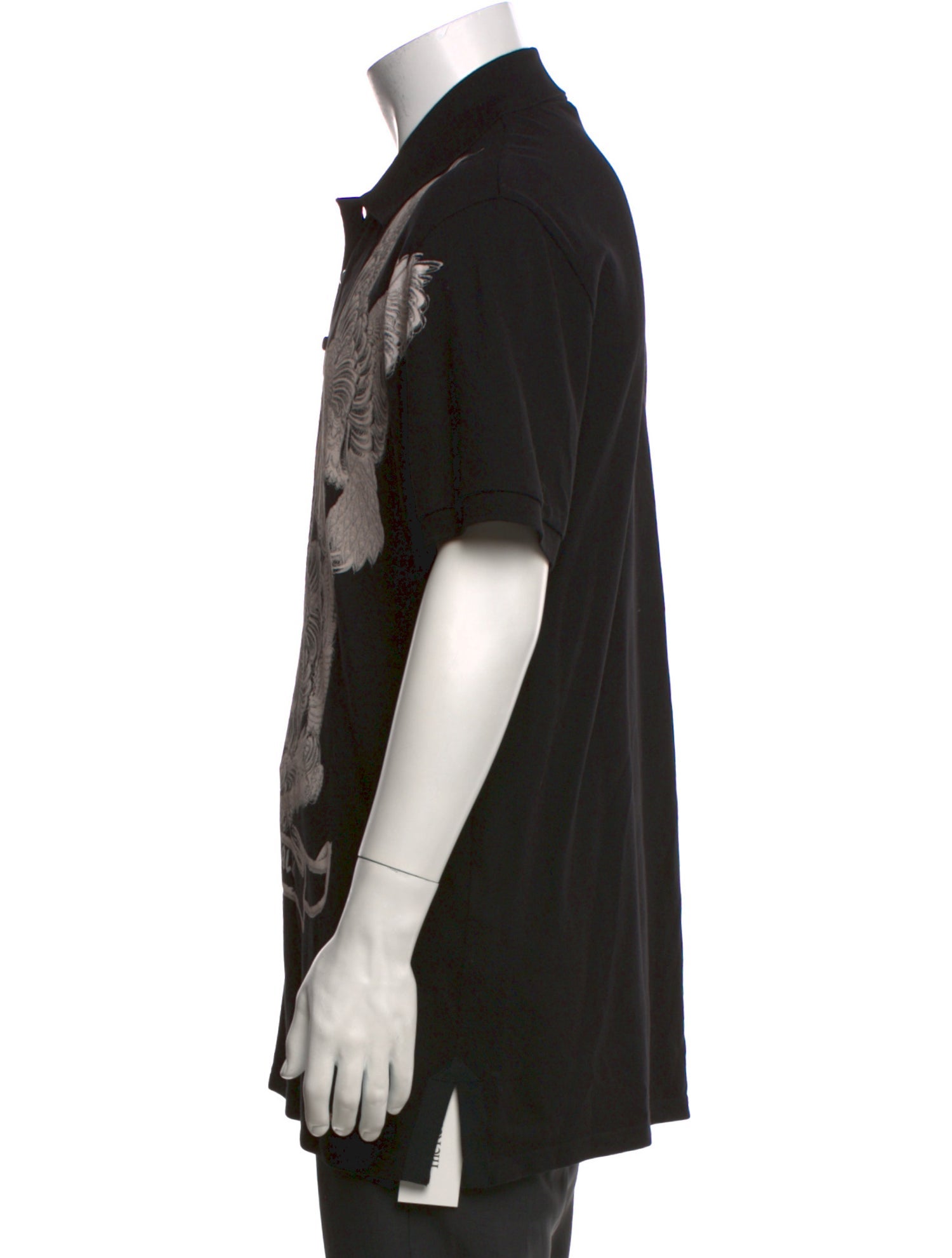 Just Cavalli Graphic Print Short Sleeve Shirt