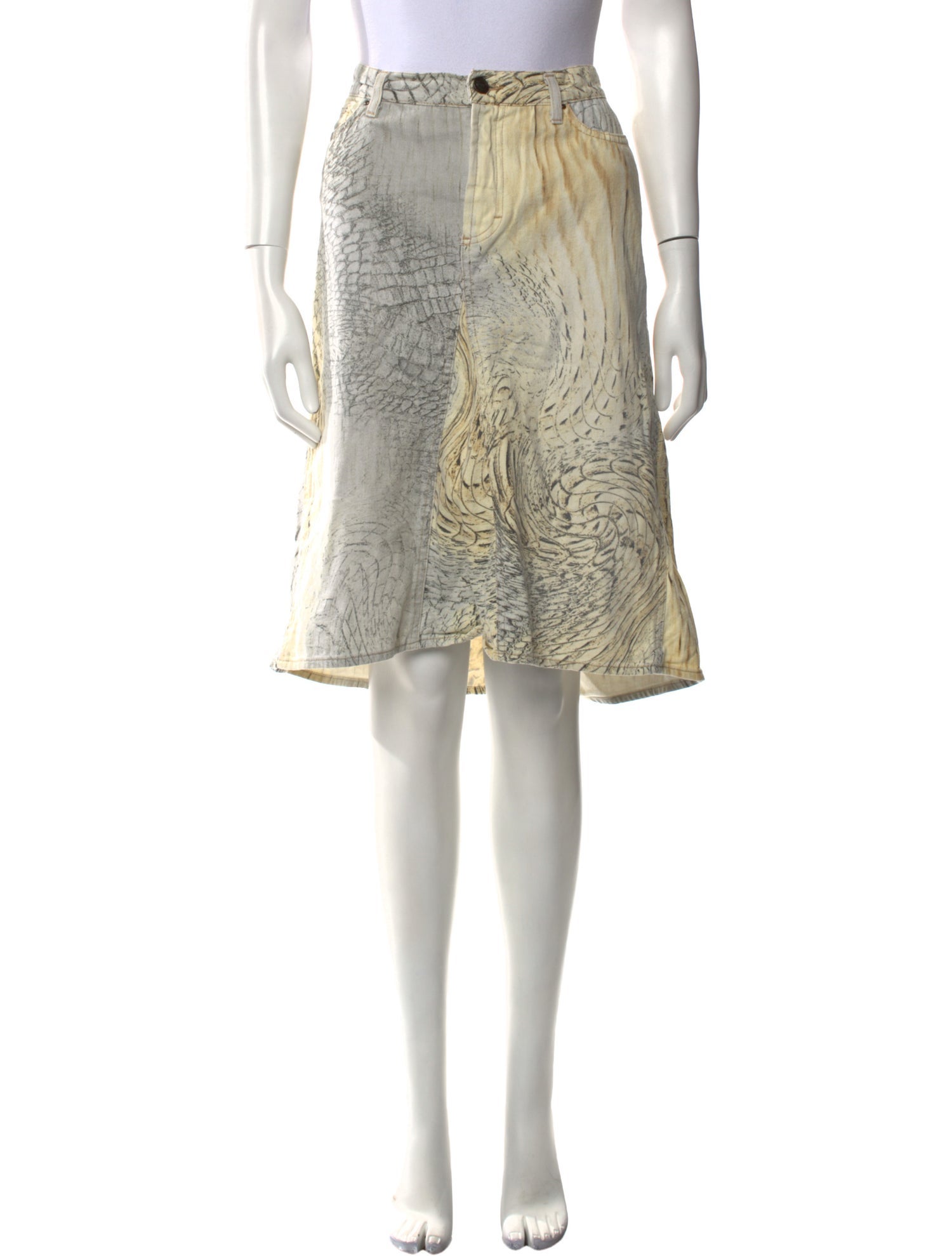 Just Cavalli Vintage Knee-Length Skirt
