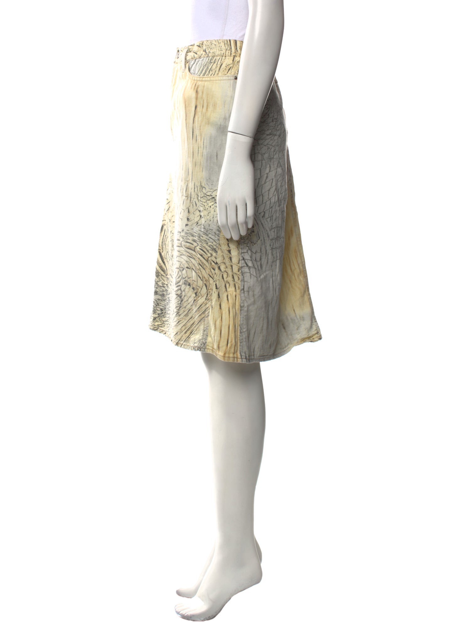 Just Cavalli Vintage Knee-Length Skirt