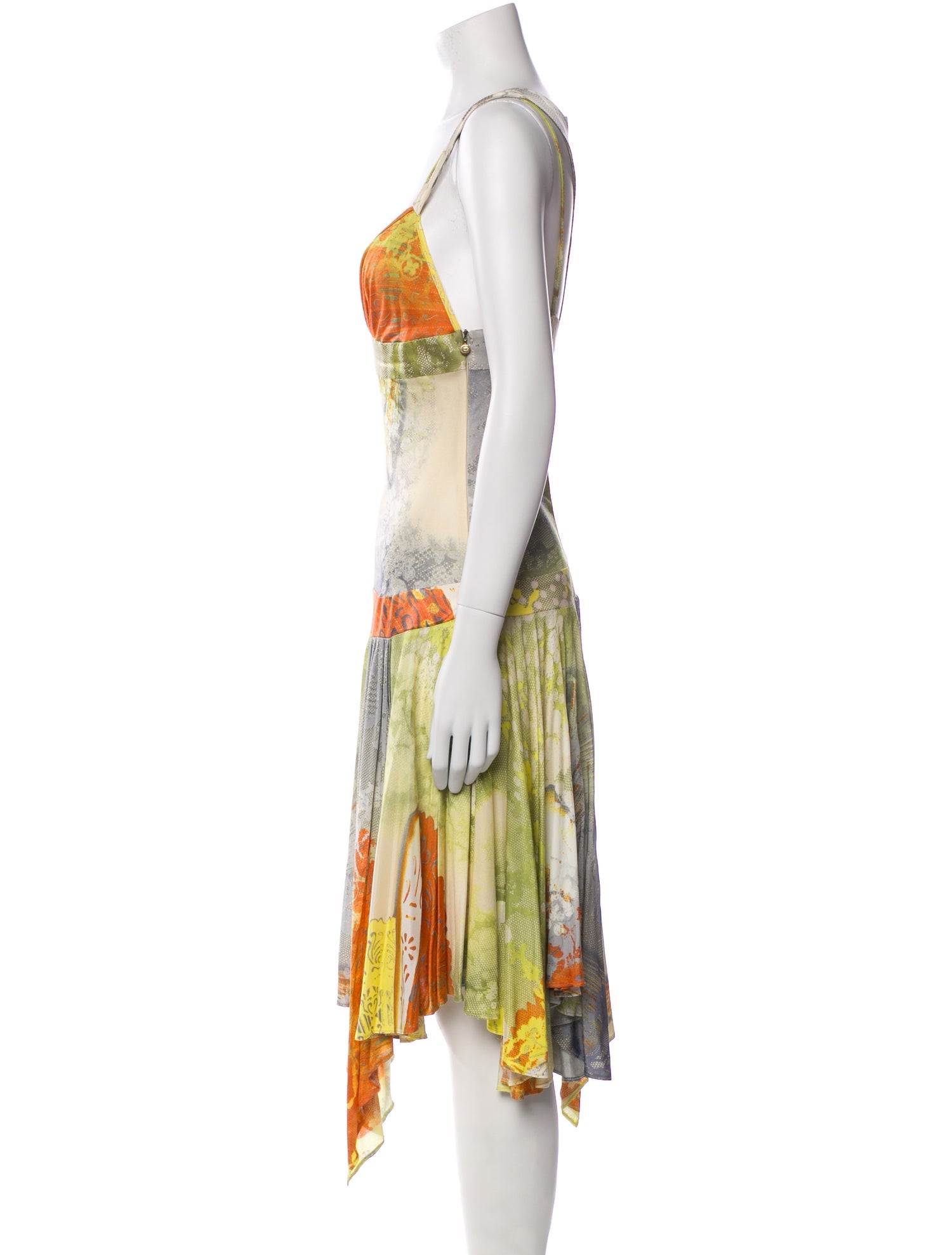 Just Cavalli Vintage Midi Length Dress