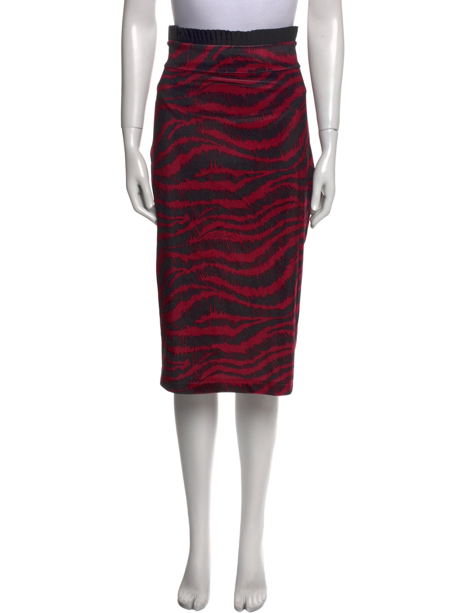 Just Cavalli Striped Knee-Length Skirt w/ Tags