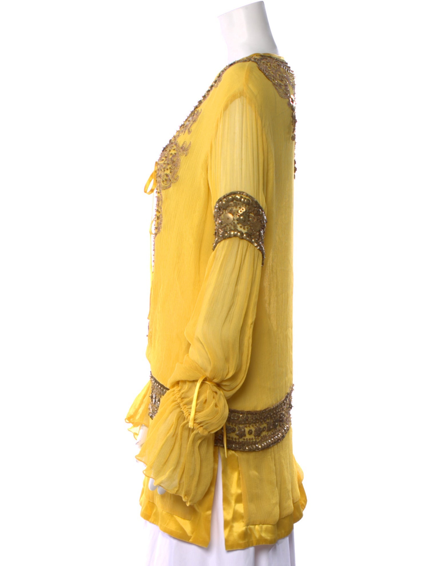 Just Cavalli Silk Printed Tunic