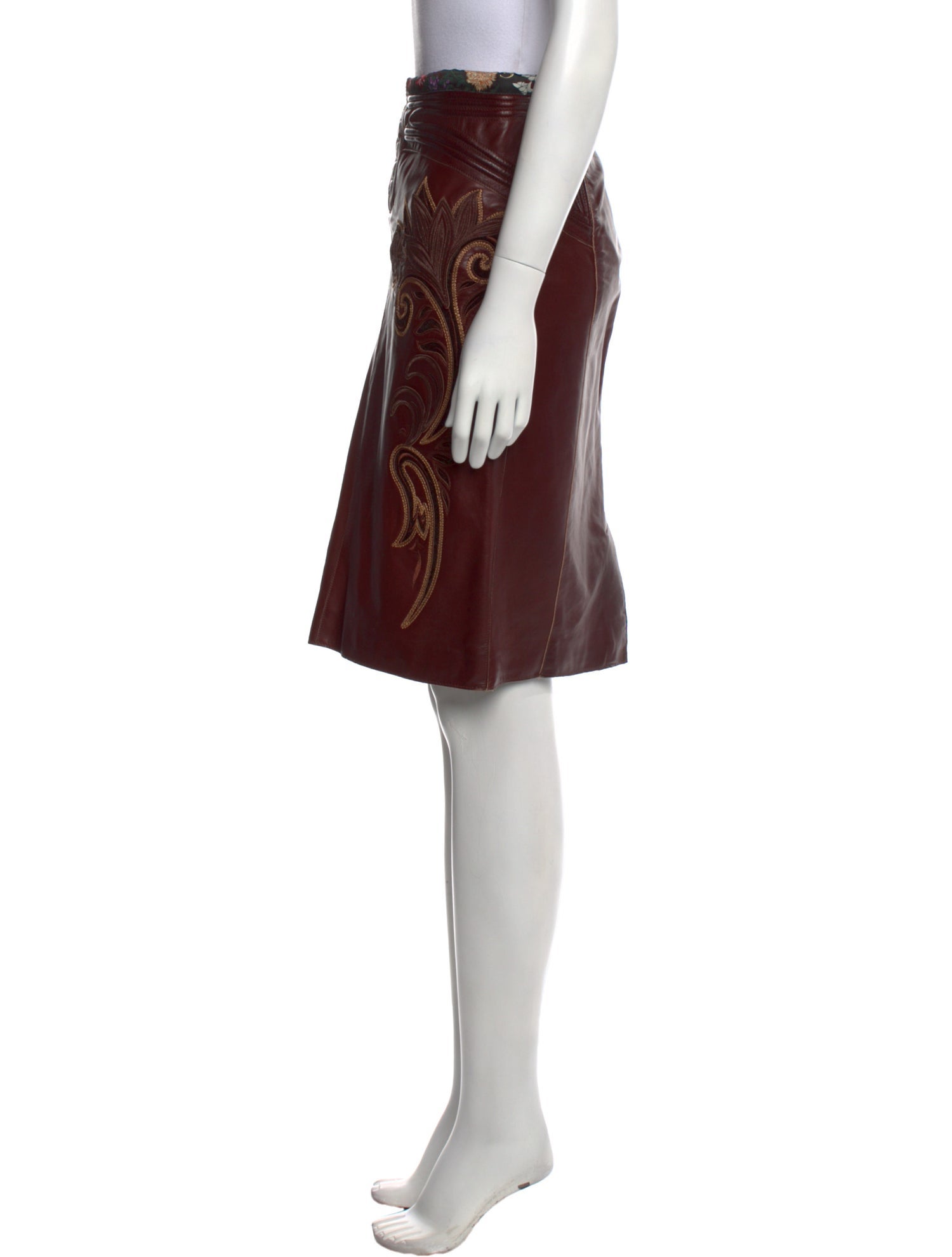 Just Cavalli Vintage Knee-Length Skirt