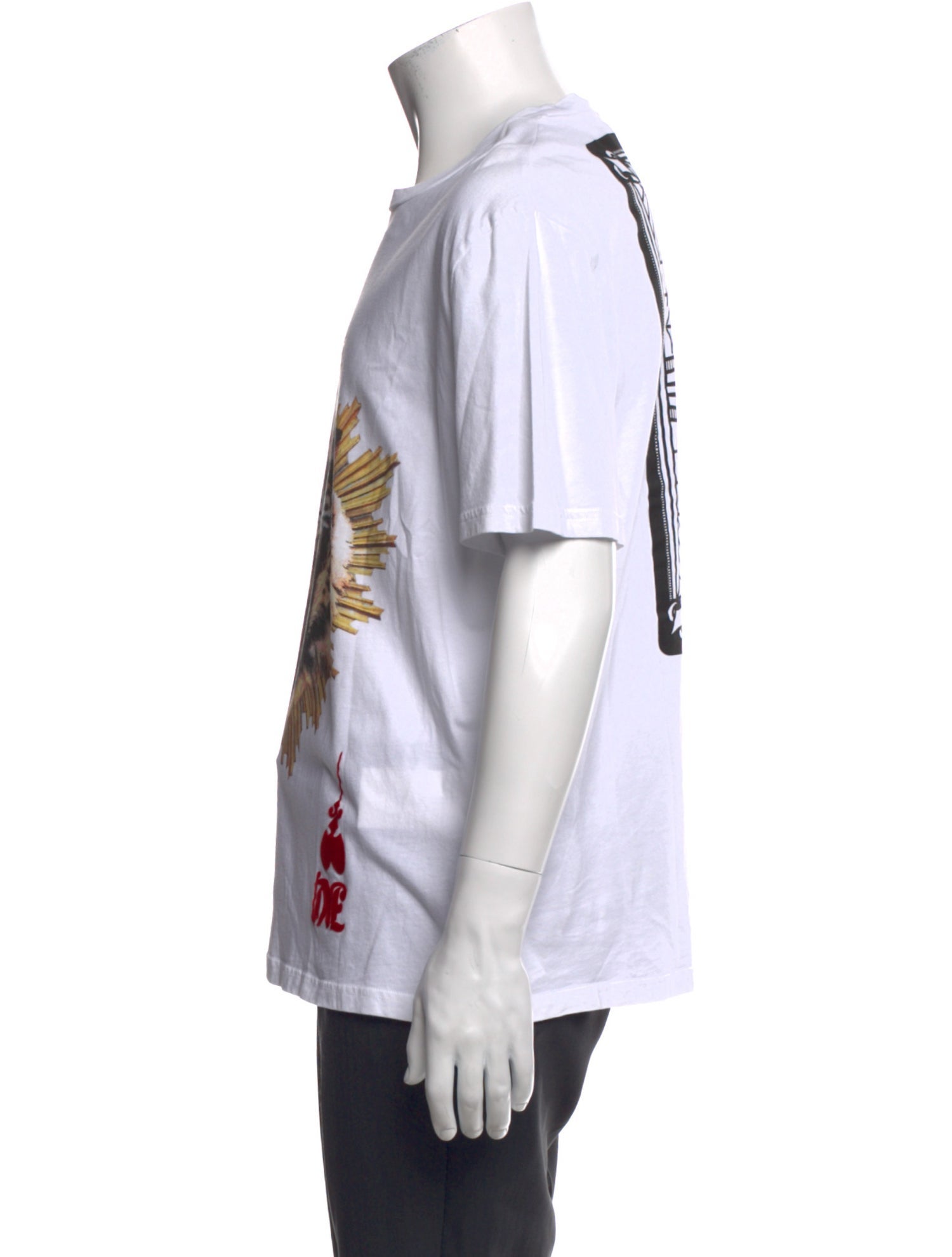 Just Cavalli Graphic Print Crew Neck T-Shirt