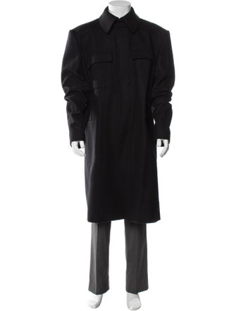 Just Cavalli Wool Overcoat