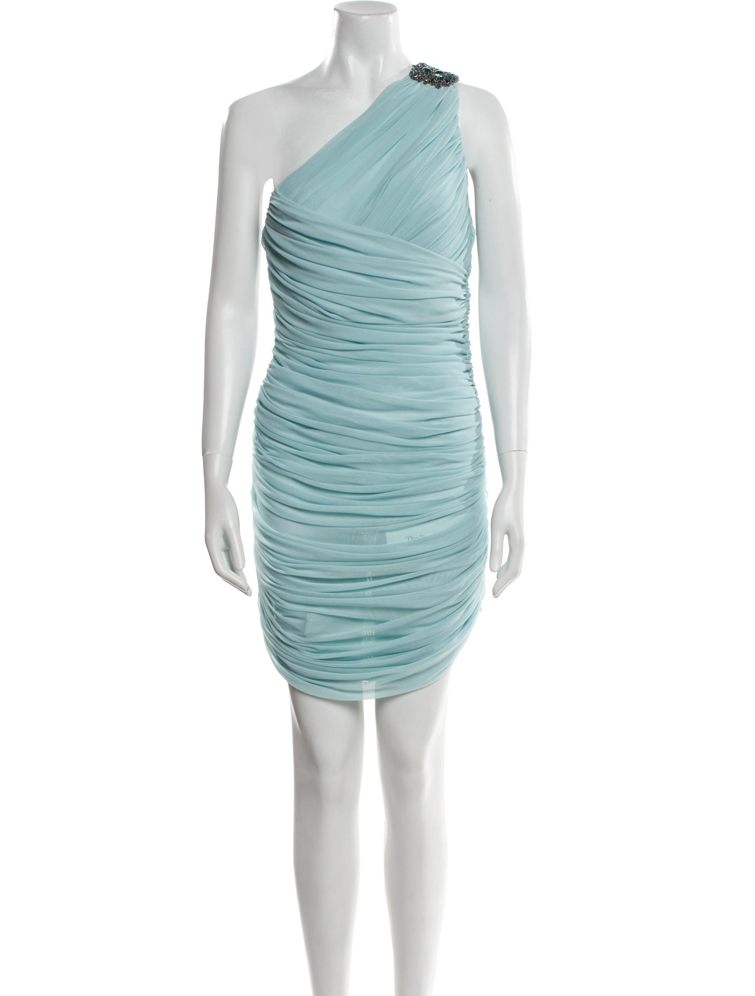 Just Cavalli One-Shoulder Mini Dress w/ Tags