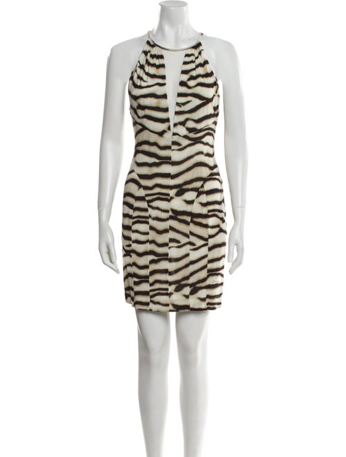 Just Cavalli Animal Print Mini Dress