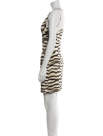 Just Cavalli Animal Print Mini Dress