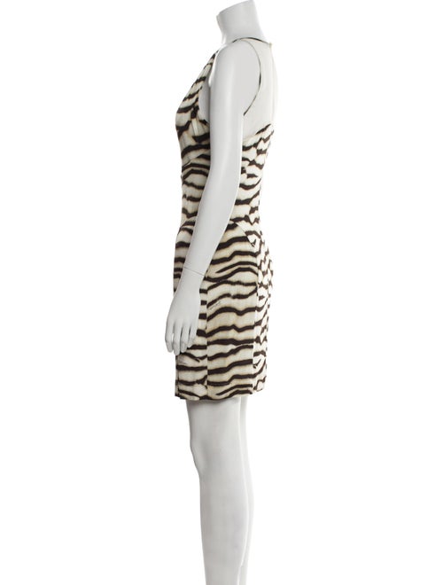 Just Cavalli Animal Print Mini Dress