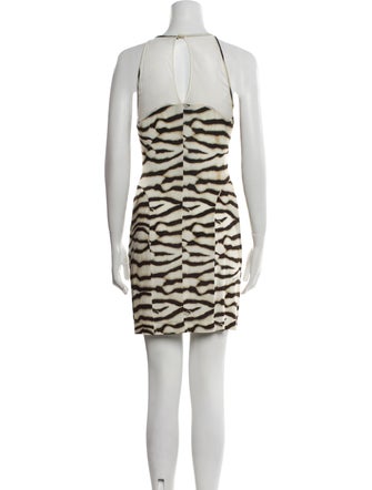 Just Cavalli Animal Print Mini Dress
