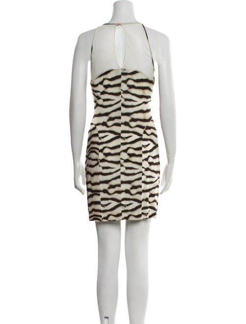 Just Cavalli Animal Print Mini Dress