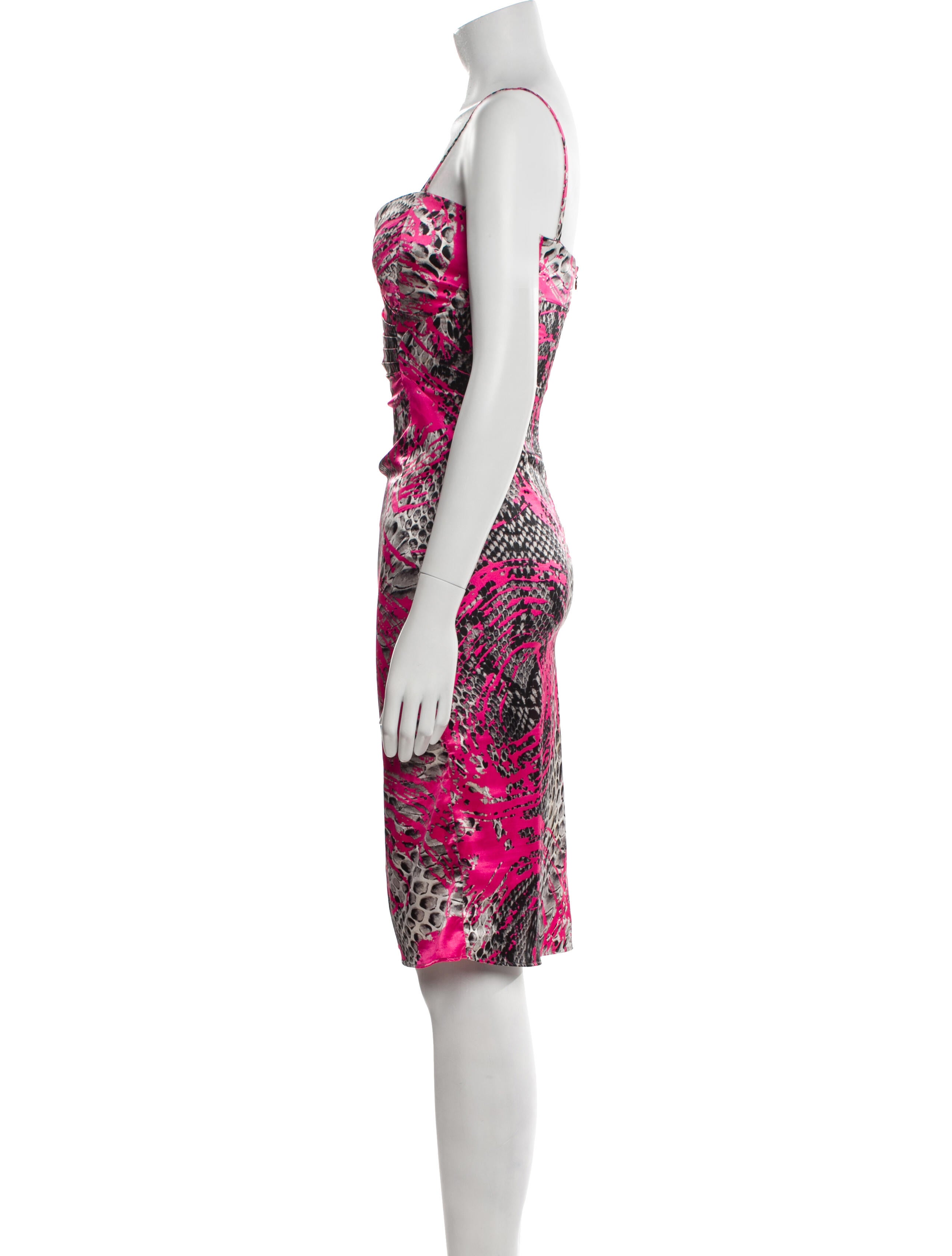 Just Cavalli Printed Knee-Length Dress