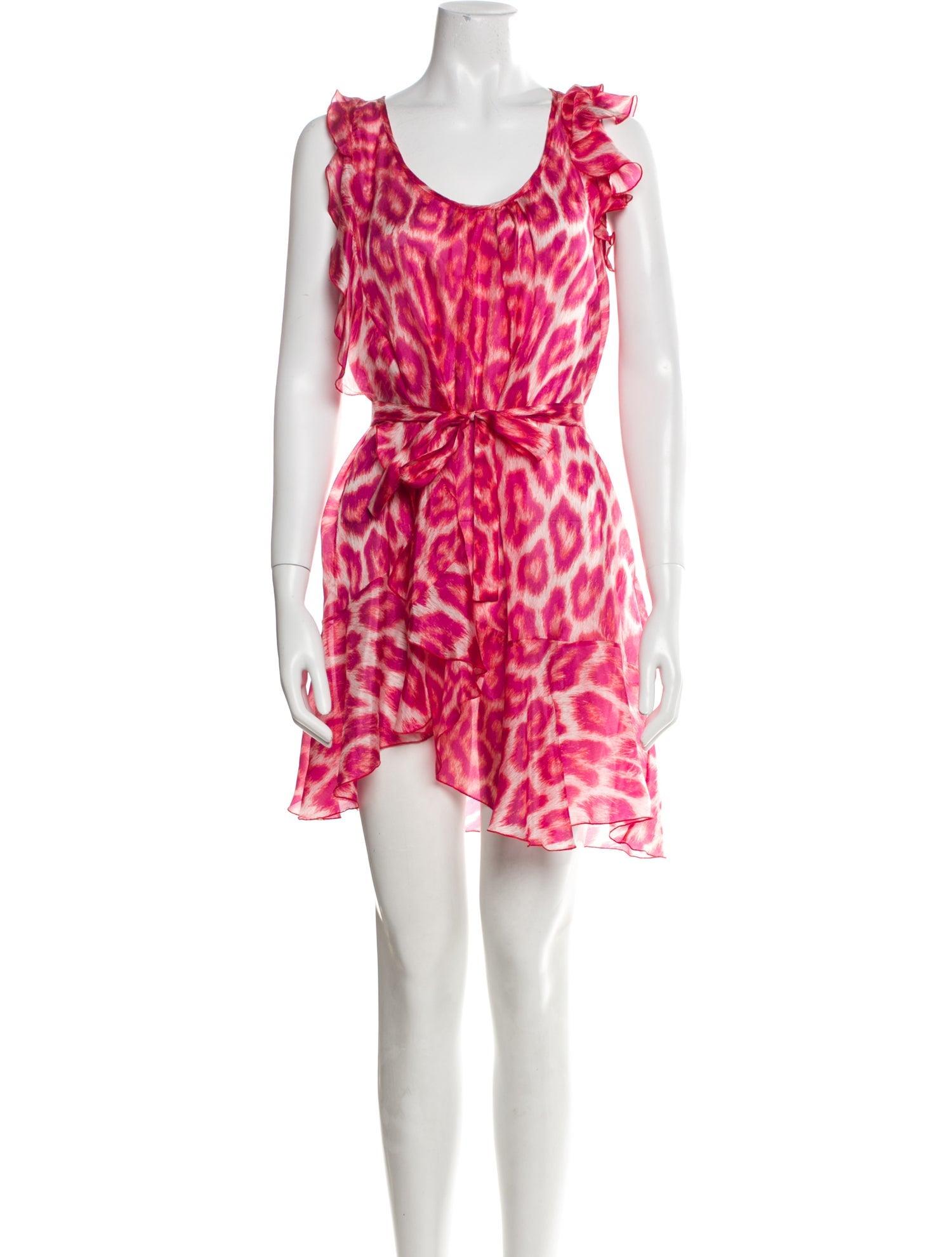 Just Cavalli Silk Mini Dress