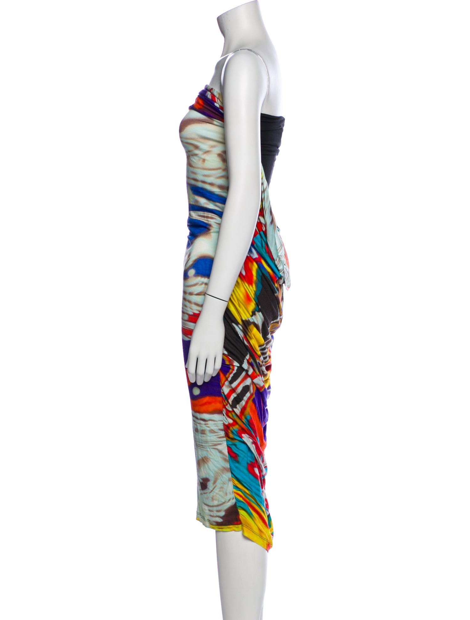 Just Cavalli Printed Midi Length Dress