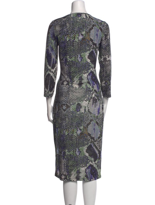 Just Cavalli Printed Midi Length Dress