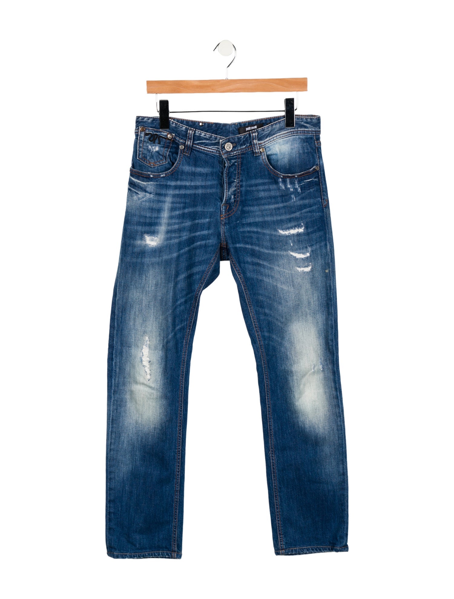 Just Cavalli Straight-Leg Jeans